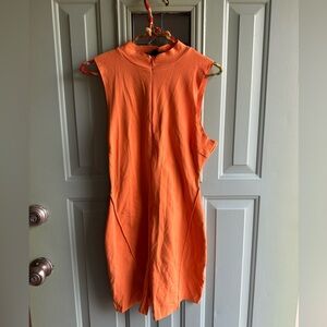 THE CUTEST Vintage Orange Jumper
